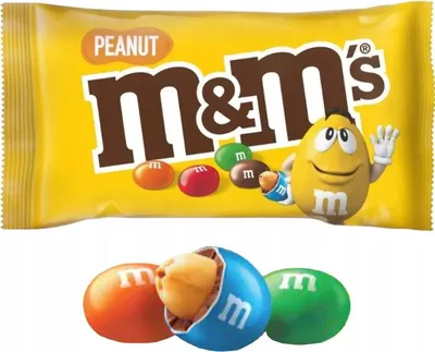 Obrázek produktu pro M&M's Čokoládové dražé s ořechy 45 g
