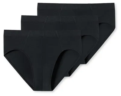 Produktbild von Schiesser 3er Pack 95/5 Organic Baumwolle Mini Slip / Unterhose Mit softem, tonalem Komfortbund, Extra bequemer Beinausschnitt, In perfekt sitzender, elastischer Single-Jersey-Qualität