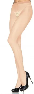 Immagine prodotto di Leg Avenue - Outlet - Slip In Nylon Con Apertura Nel Cavallo Beige