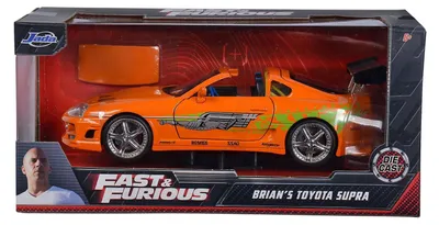 Immagine prodotto di Jada Toys Fast & Furious - Macchinina 1995 Toyota Supra 1:24 arancione