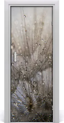 Produktbild von Tulup Türaufkleber 75x205 cm Dekorative Aufkleber Selbstklebend Wasserdichte Tapete Abnehmbar Schlafzimmer Wohnzimmer Wohnkultur - Aufkleber Wandaufkleber Löwenzahn