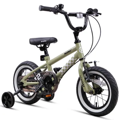 Produktbild von Solidchoice – Kinderfahrrad im BMX-Stil, 12 Zoll, mit Stützrädern und Handbremsen