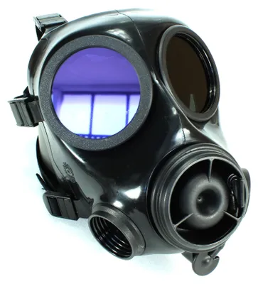 Produktbild von Outsert Linsen für FM12 Gasmaske Purple / Lila Außenring Gasmask Britische FM12 SAS