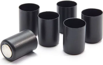 60 Stück Kerzenhalter Metall - Silber 2,2x2cm Für Stabkerzen