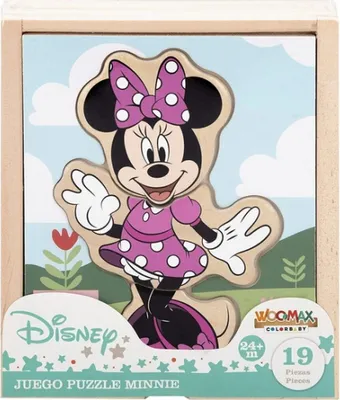 Produktbild von Disney Minnie Holzpuzzle 19tlg.