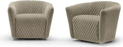 Produktbild von Sessel Sitz Sitzer Design Wohnzimmer Polster Holz Polster Moderne Luxus Grau Neu