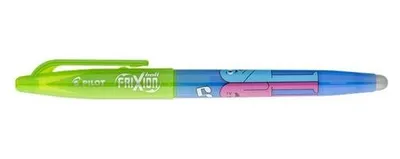Obrázok produktu pre Roller, 0,35 mm, odstrániteľné písmo, s vrchnákom, PILOT "Frixion Ball Friends", svetlozelený