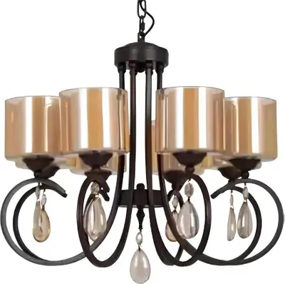 Image de Plafonnier Salon Plafonniers Abat-jour Lustre Verre Luxe
