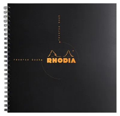 Produktbild von Rhodia  ReverBook 90g 21x21 kar 160S
