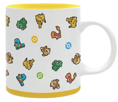 Immagine prodotto di Tazza in Vetroceramica Pokémon - Pixel Art (320 ml)