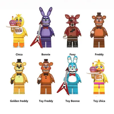 Obrázek produktu pro Sada 8 figurek FNAF Five Nights at Freddy's