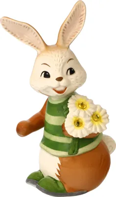 Produktbild von Goebel Osterhasen Hasenjunge "Schön, dass Du da bist" - Figur