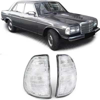 Produktbild von Blinker Weiß Paar Links Rechts für Mercedes W123 C123 S123 76-85