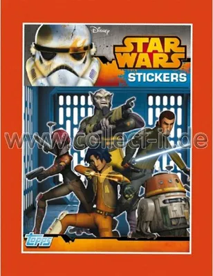 Produktbild von TOPPS - Star Wars Rebels Sticker - 1 Tüte