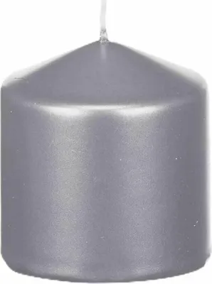 Obrázek produktu pro Svíčka Acorde 92533 Stříbrná barva 7 x 7,5 x 7 cm (24 kusů)