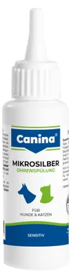 Mikrosilber Ohrspülung für Hunde, 100 ml