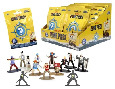 Obrázok produktu pre Sada figúrok Jada One Piece, náhodná figúrka v balení, séria Nanofigs, 1 z 13, kód: 9337285314R00