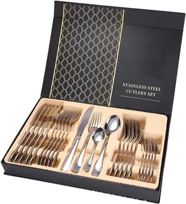 Produktbild von Besteckset für 6 Personen – Servierset – 24-teilig