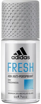 Obrázek produktu pro Adidas Men Roll on Fresh 48 hours Anti Perspirant Dry 50ml