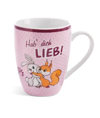 Produktbild von Nici Tasse Hab dich lieb 310ml 10x8cm