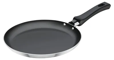 Zdjęcie produktu dla Patelnia do naleśników Tramontina z powłoką antyprzywierającą, aluminiowa, profesjonalna, 22 cm
