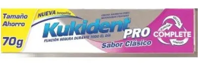 Obrázek produktu pro Kukident Pro Complete lepicí krém s klasickou příchutí, 70 g