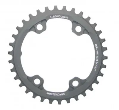 Obrázok produktu pre Predný prevodník Stronglight Kettenblatt CT2, kompatibilný s radením 1x11, pre systém Shimano XT FCM9000, priemer 96 mm, počet zubov 32.
