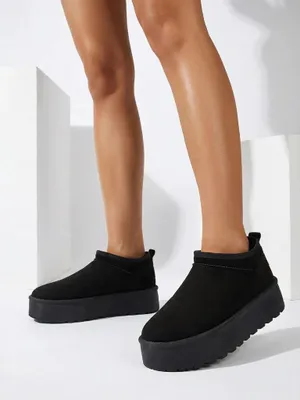 Produktbild von Royalfashion Damen Kurzstiefel a'la Schneestiefel Ozozi, Größe 40