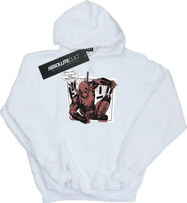 Image de Marvel - "Breaktime Tacos" Sweat à capuche pour homme BI9072 (3XL) (Blanc)