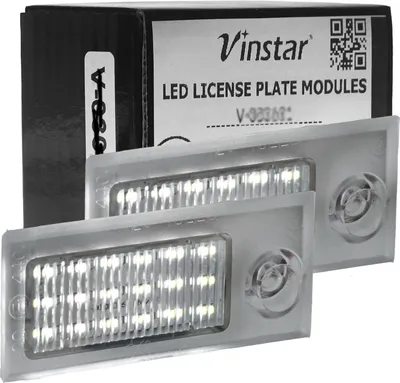 Produktbild von Vinstar LED Kennzeichenbeleuchtung kompatibel mit AUDI A6 S6 4B C5 1997-2004 NUR Limousine