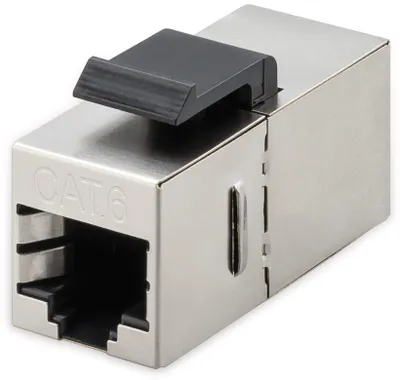 Produktbild von goobay CAT 6 Keystone RJ45 Modul STP Slim line 15,9 mm (Bulk)