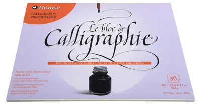 Obrázek produktu pro Kaligrafická podložka A4 125g