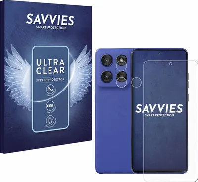 Produktbild von 18x Für Motorola Edge 60 Stylus (Display+Kamera) Schutzfolie Savvies Displayschutz Display Schutz Folie Klar Transparent
