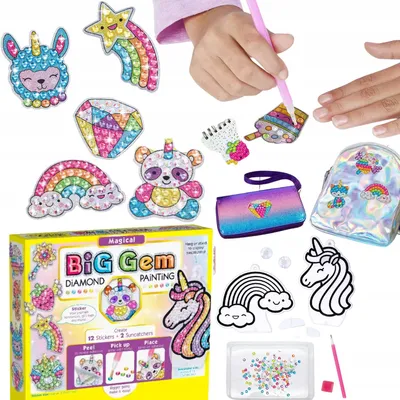 Produktbild von ProNice Diamond Painting Set für Kinder Kreatives Basteln
