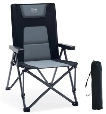 Produktbild von Klappstuhl Campingstuhl Faltstuhl - Belastbar bis 260 kg - 4 Rückenlehnenstellungen - Mit Tragetasche