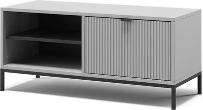 Produktbild von Vicco Schuhschrank Eliza, 100 x 45 cm mit Klapptür, Grau
