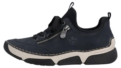 Produktbild von Rieker 45973 Halbschuhe Pazifik/Schwarz Größe EU 39