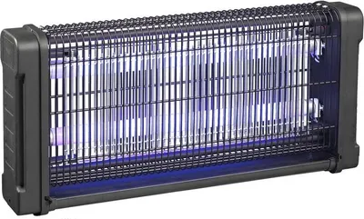 Zdjęcie produktu dla Urządzenie do zwalczania owadów i komarów, elektryczne, podłączane do gniazdka, moc 2 x 15 W