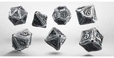 Immagine prodotto di Set di dadi Call of Cthulhu in metallo (7)