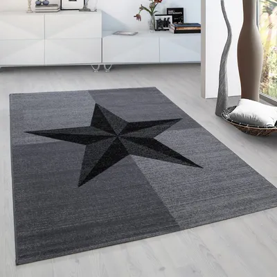 Produktbild von Ayyildiz Hali PLUS1201708002GREY, Teppich, Polypropylen (PP), Grau, Rechteck, 1200 mm, 1700 mm