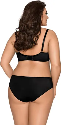 Image de V-8461PS Plus Size bra pink-black 90F, Soutien-gorge élégant fabriqué dans des matières douces