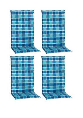 Produktbild von 4er Set Bhamo M030 aqua/blau/ Karo