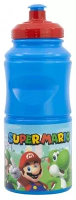 Imagen del producto de Botella deportiva Super Mario, capacidad de 380 ml