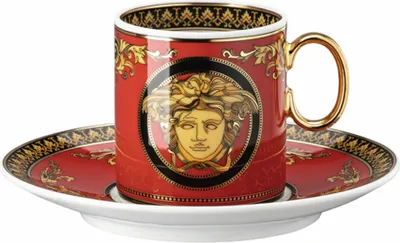 Zdjęcie produktu dla Rosenthal Versace Medusa Espressotasse 2-tlg.