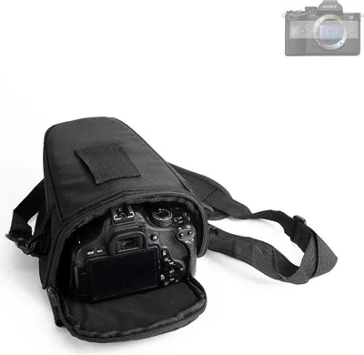 Produktbild von K-S-Trade Kameratasche Fototasche Schultertasche Umhängetasche kompatibel mit Sony Alpha 7R V Colt  für Systemkameras Schutzhülle bag