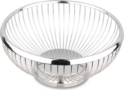 Immagine prodotto di Cestino per pane/frutta WEIS Ø22cm in acciaio inox