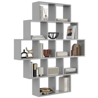 Produktbild von Bücherregal Modern – Skandinavische Wandbibliothek Hängendes Regal für Büro, Wohnzimmer und Schlafzimmer