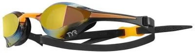 Produktbild von Tyr Tracer X Elite Race Schwimmbrille Mit Spiegelglas Schwarz,Golden  Schwarz,Golden One Size