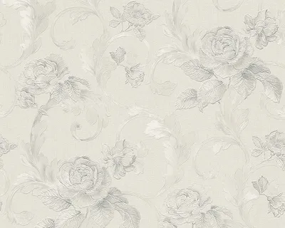 Produktbild von Architects Paper Tapete Nobile grau metallic weiß 10,05 m x 0,70 m 959834