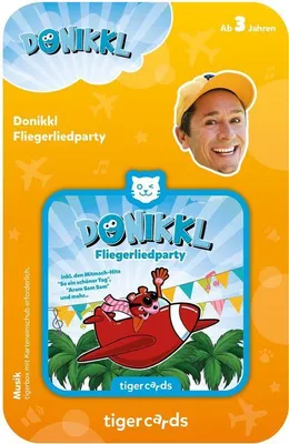 Produktbild von tigercard - Donikkl - Fliegerliedparty - Tigermedia Karten